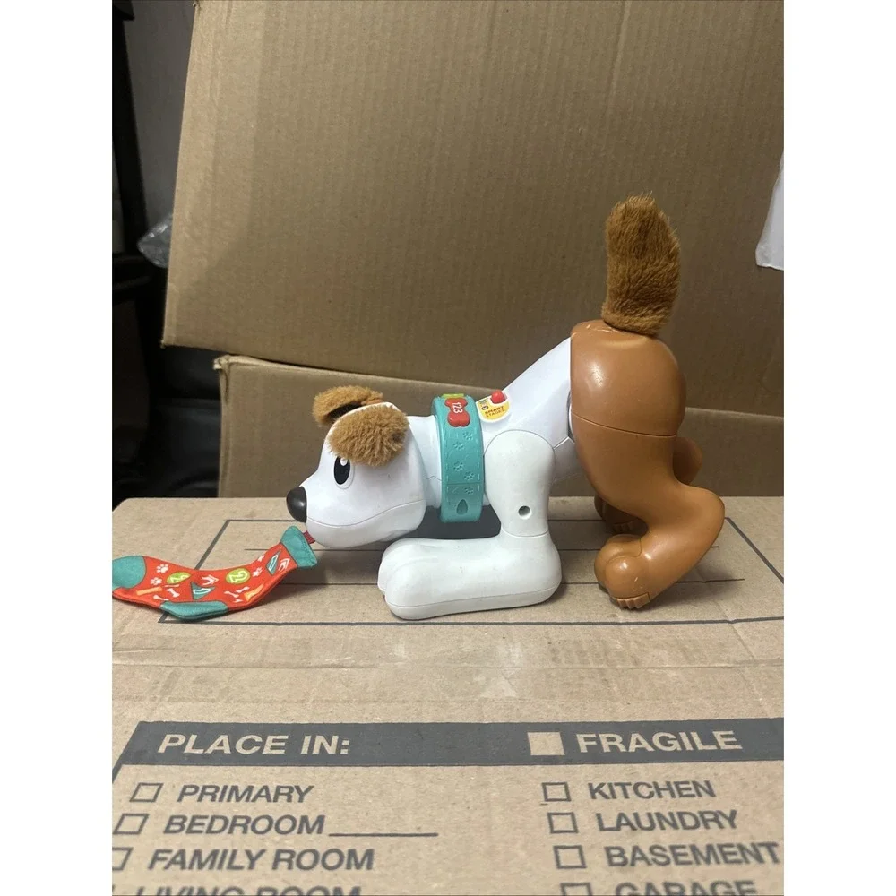 Fisher Price Smart Stages 123 Crawl with Me Puppy Musical learn Toddler Baby Toy